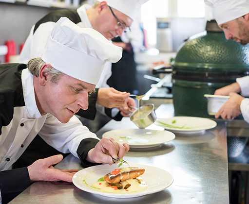 Keep the kitchen busy.